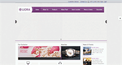 Desktop Screenshot of liorajewellery.com